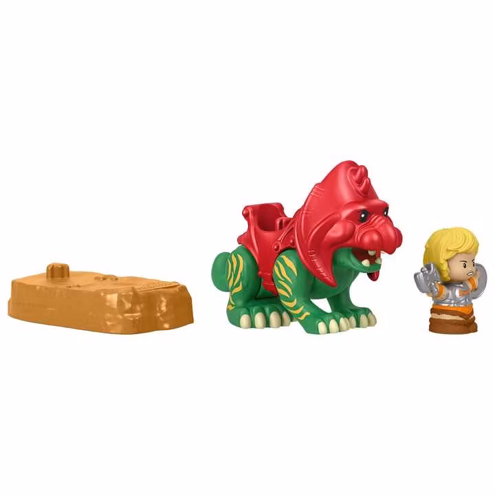 Masters of the Universe Little People Collector Figure Set He-Man & Battle Cat
