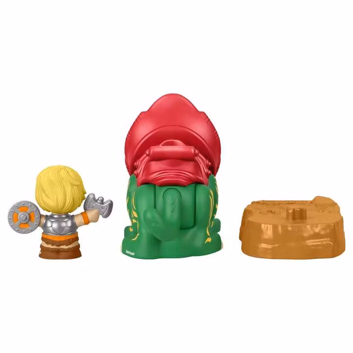 Masters of the Universe Little People Collector Figure Set He-Man & Battle Cat