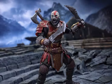 God of War Ragnarok McFarlane Elite Edition Kratos (Ares Armor) Deluxe Action Figure