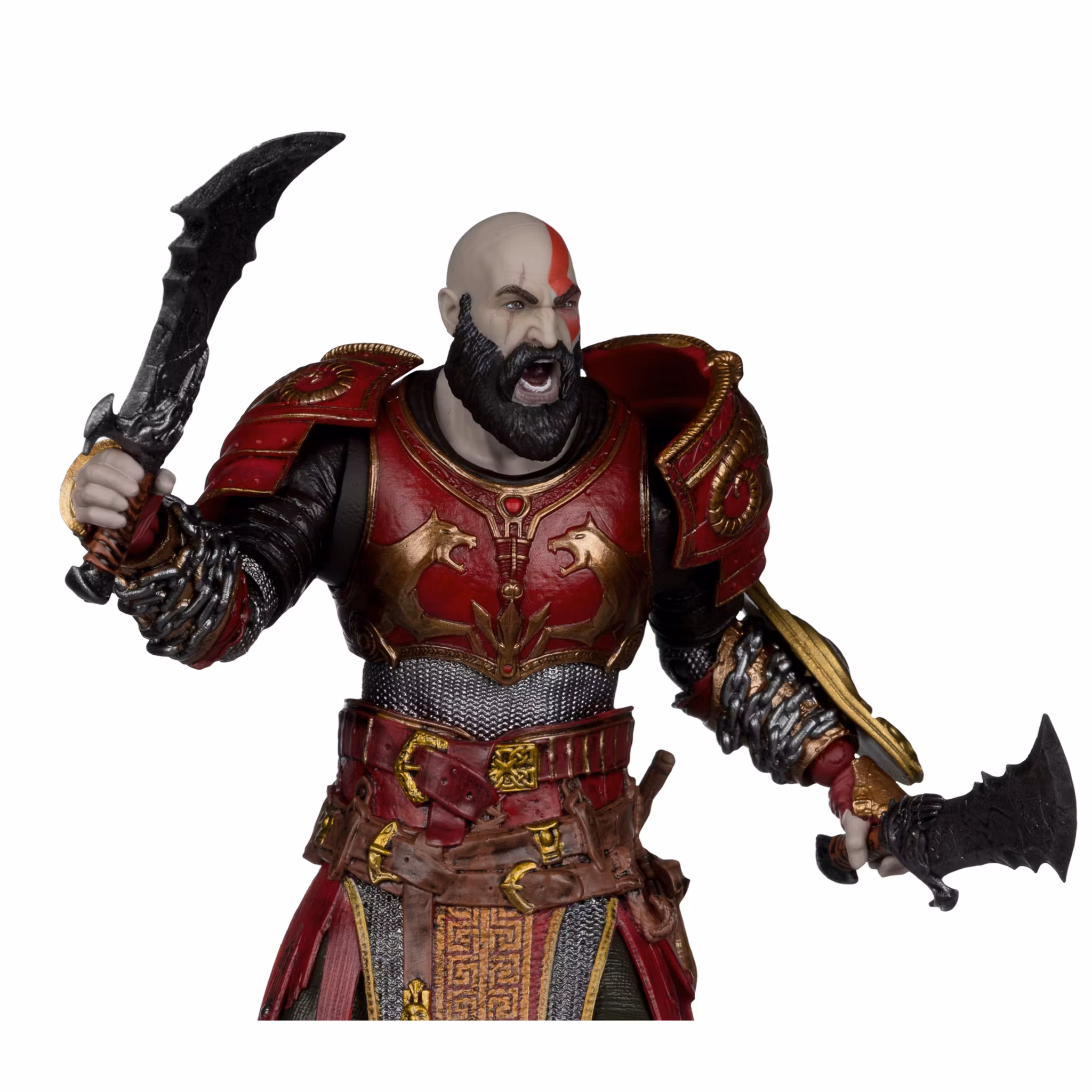 God of War Ragnarok McFarlane Elite Edition Kratos (Ares Armor) Deluxe Action Figure