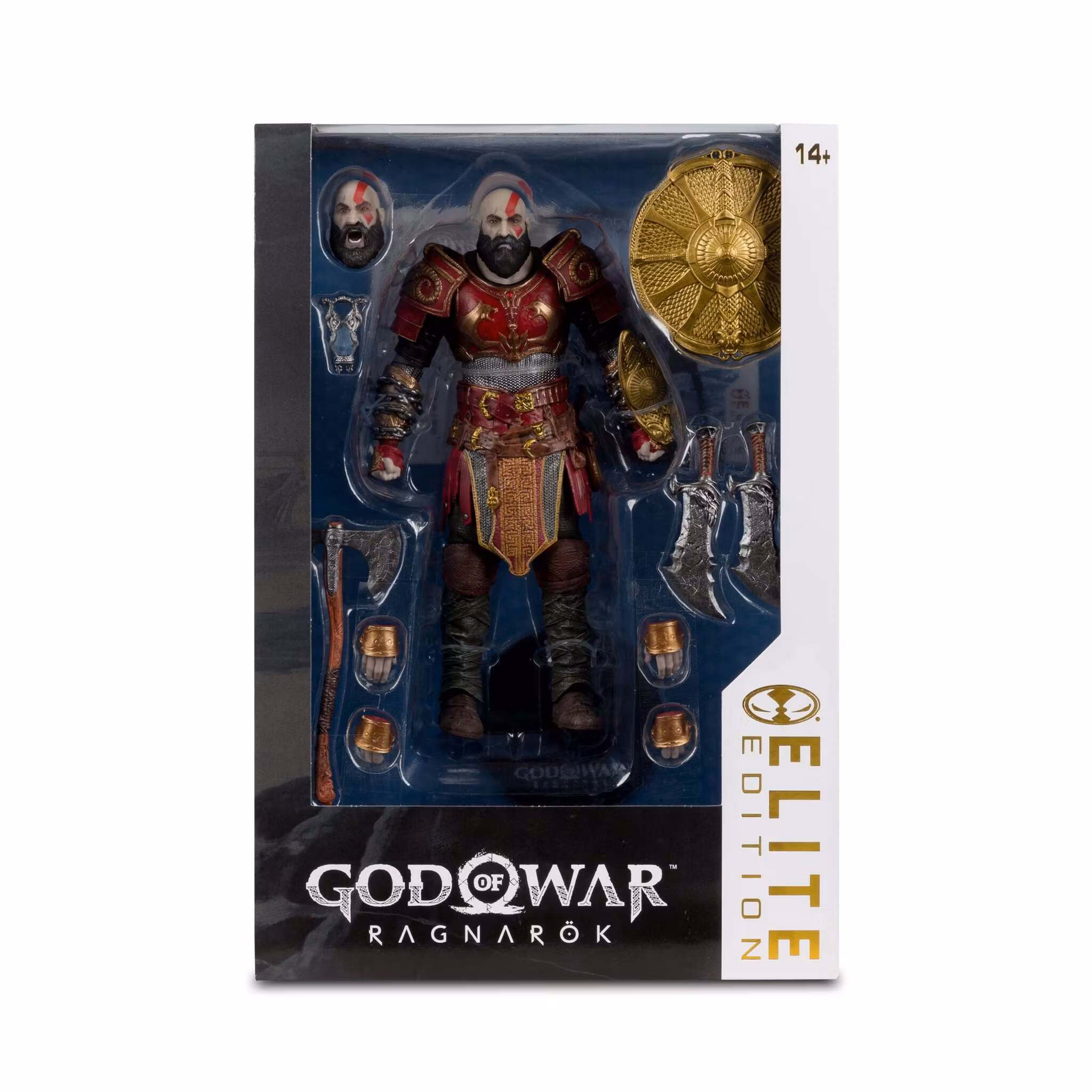 God of War Ragnarok McFarlane Elite Edition Kratos (Ares Armor) Deluxe Action Figure