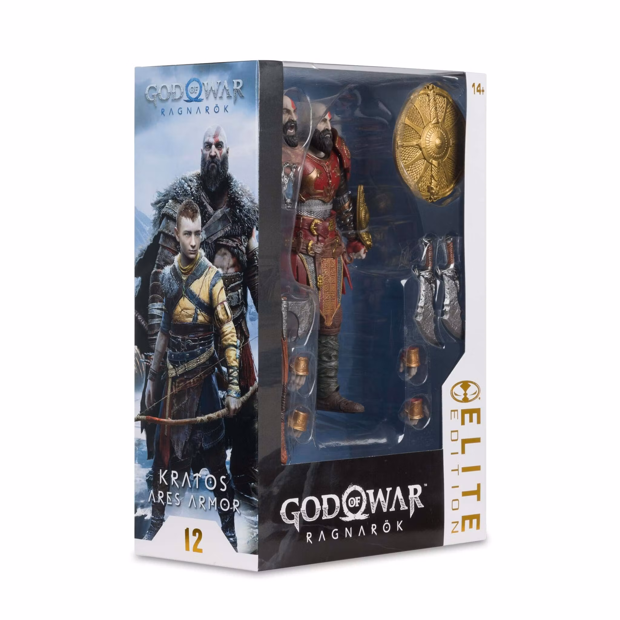 God of War Ragnarok McFarlane Elite Edition Kratos (Ares Armor) Deluxe Action Figure