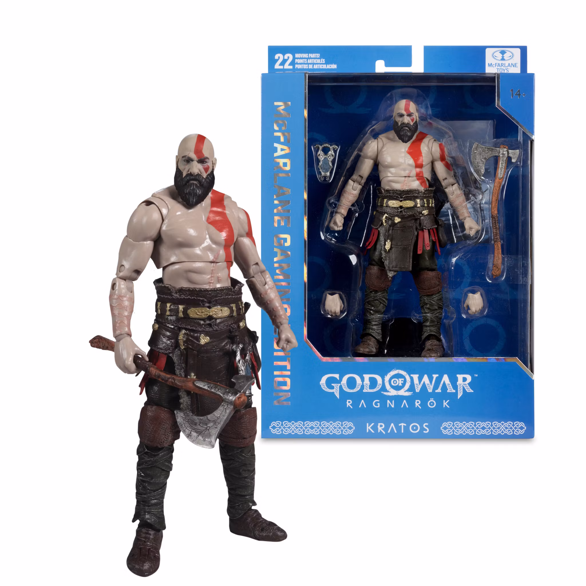 God of War Ragnarok McFarlane Gaming Edition Kratos Action Figure