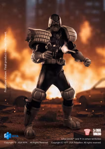 Judge Dredd Exquisite Super Series Judge Dredd (Black & White Ver.) 1/12 Scale Action Figure