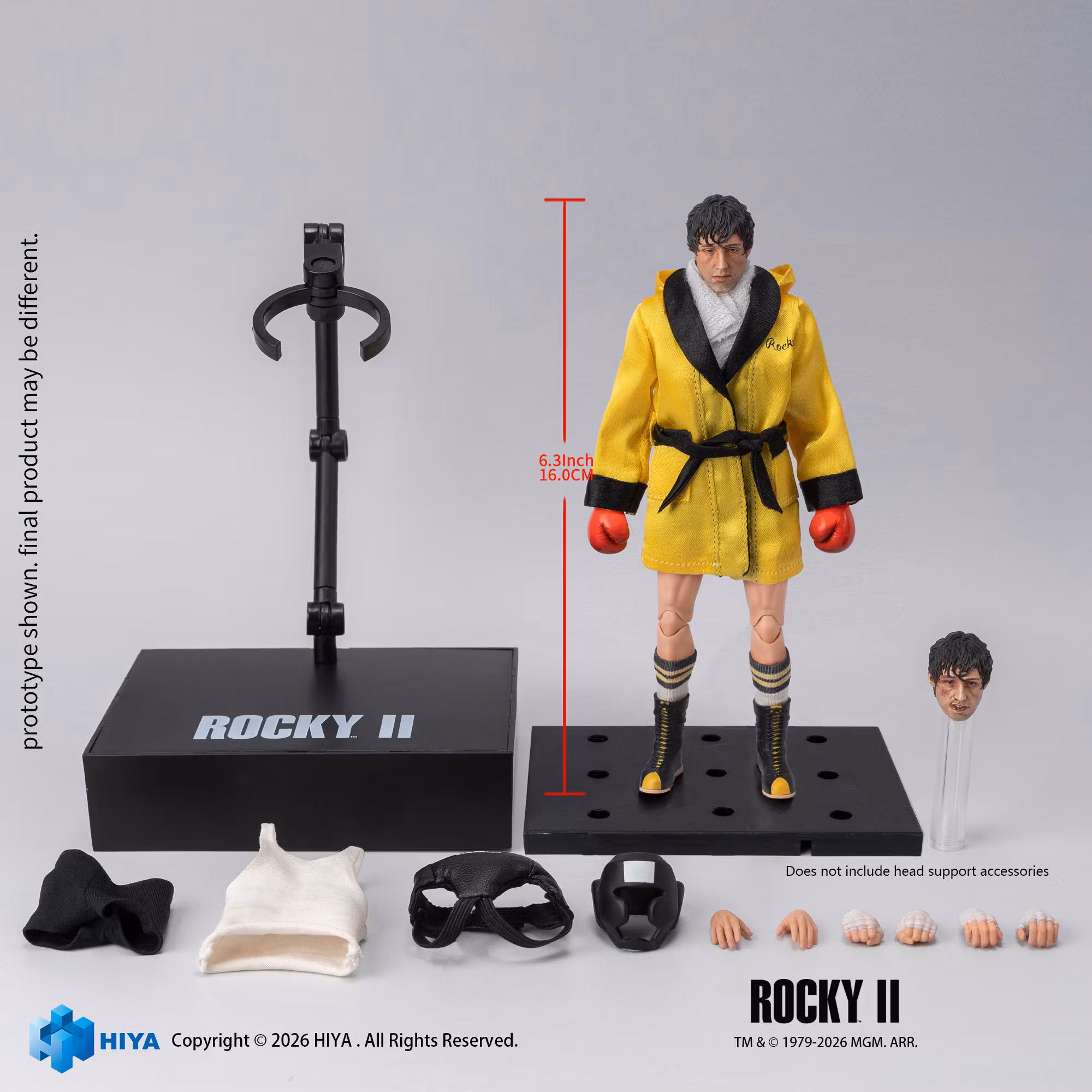 Rocky II Exquisite Super Series Rocky Balboa (Boxer Ver.) 1/12 Scale Action Figure