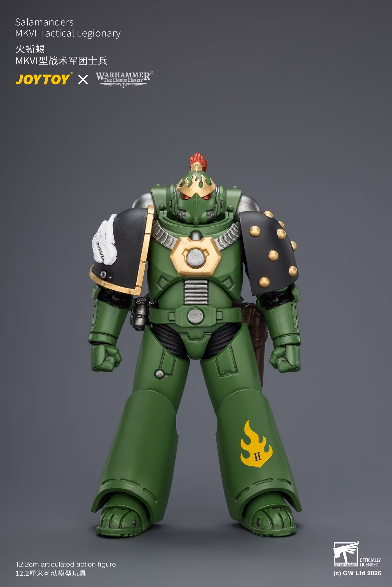 Warhammer: The Horus Heresy Salamanders MKVI Tactical Legionary 1/18 Scale Action Figure