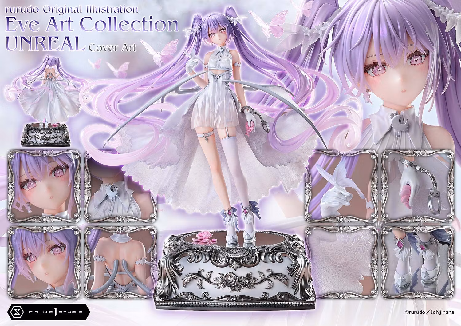 rurudo Illustration Concept Masterline Eve Art Collection UNREAL Cover Art 1/5 Scale Statue