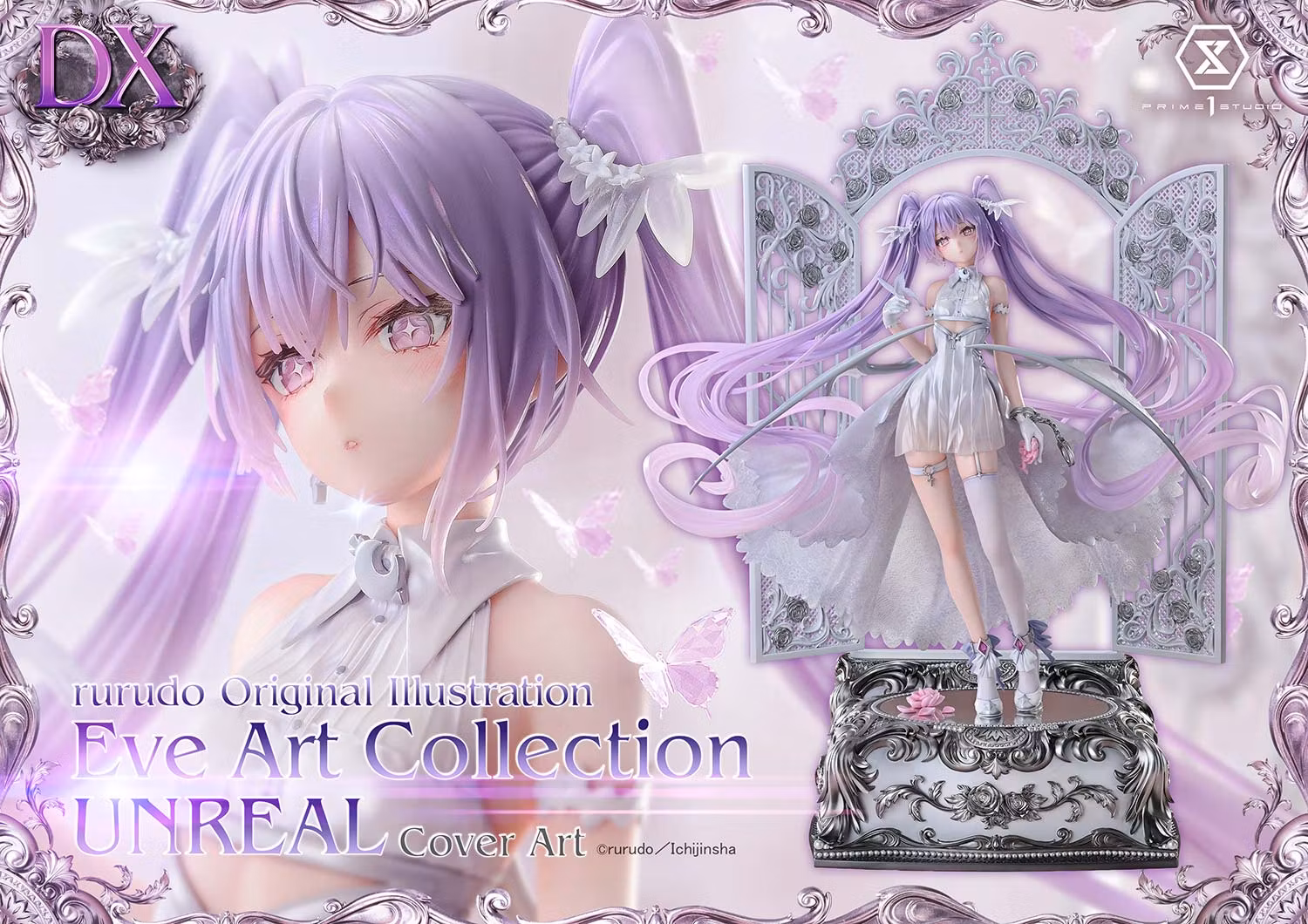rurudo Illustration Concept Masterline Eve Art Collection UNREAL Cover Art (Deluxe Bonus Ver.) 1/5 Scale Limited Edition Statue