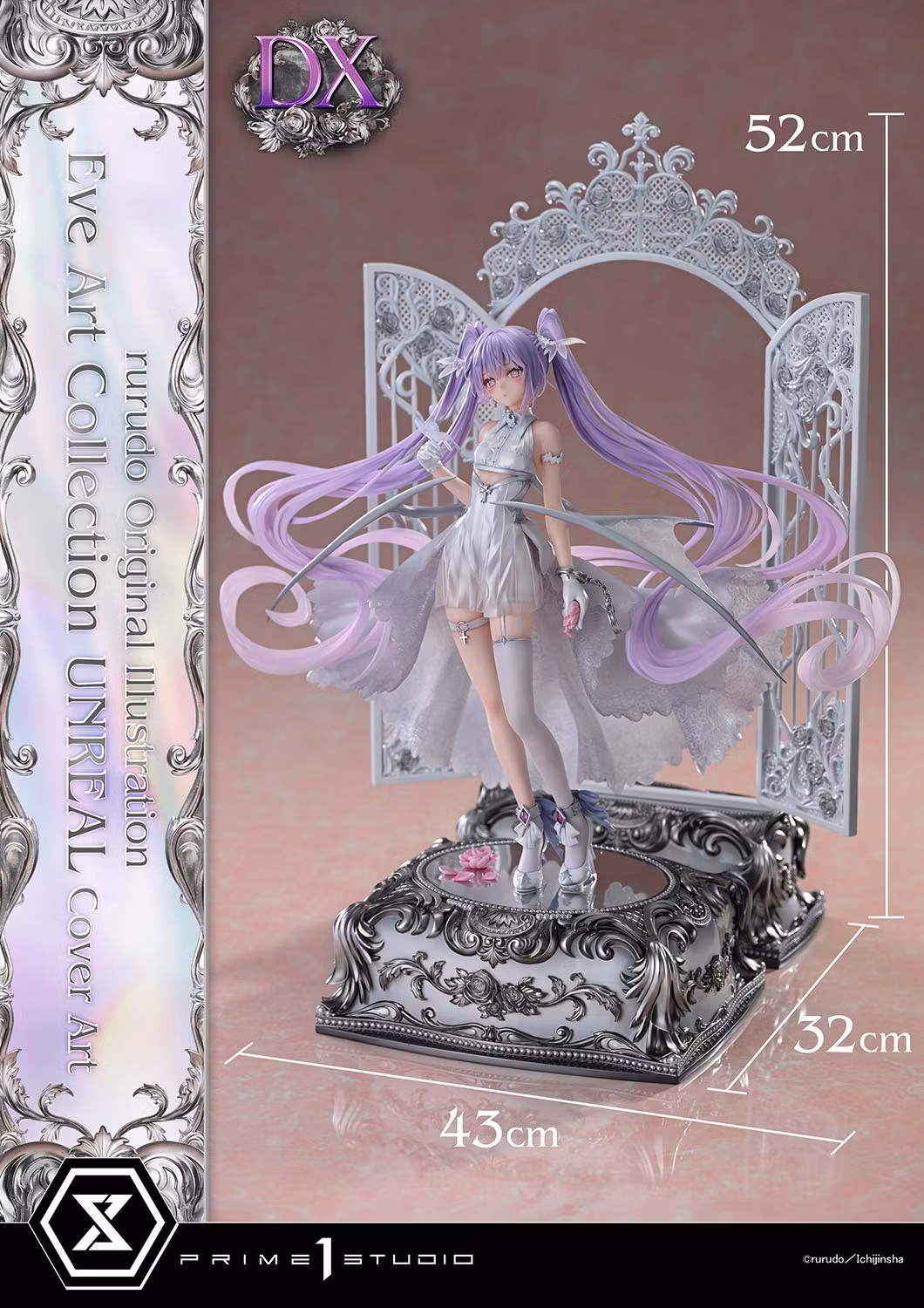 rurudo Illustration Concept Masterline Eve Art Collection UNREAL Cover Art (Deluxe Bonus Ver.) 1/5 Scale Limited Edition Statue
