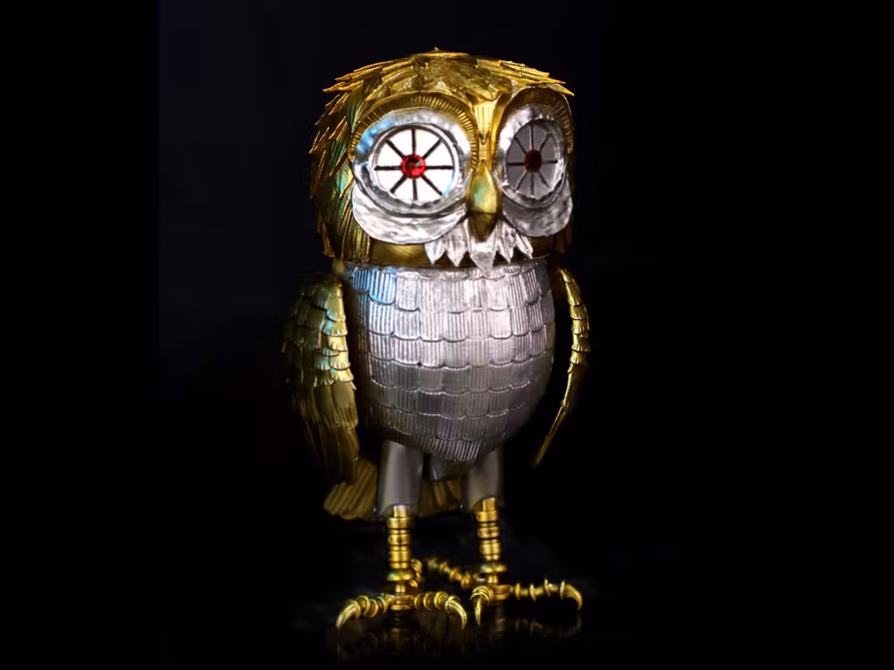 Clash of the Titans Ray Harryhausen Collection Vintage-Stylized Deform Real Series Bubo Soft Vinyl Figure
