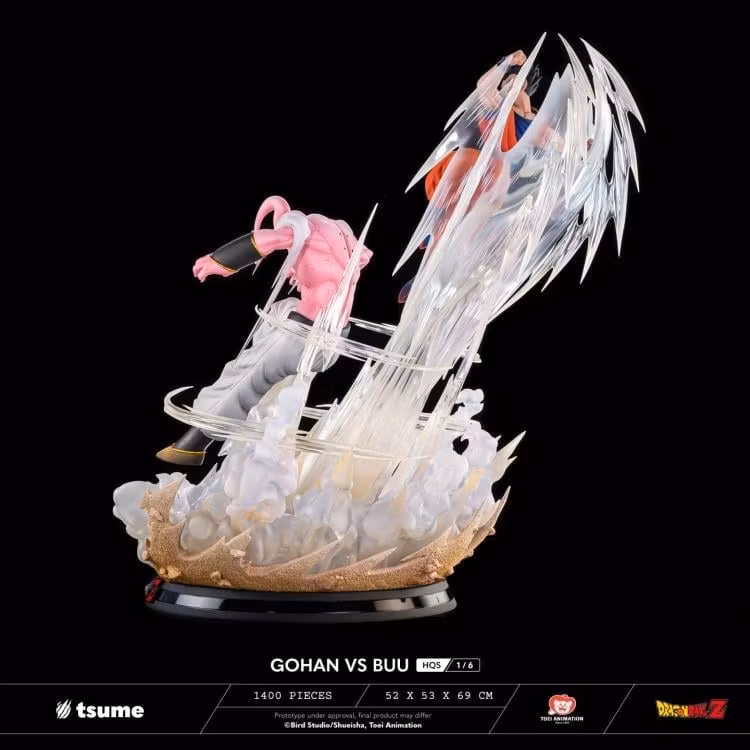 Dragon Ball Z HQS Gohan vs. Super Buu 1/6 Scale Limited Edition Statue
