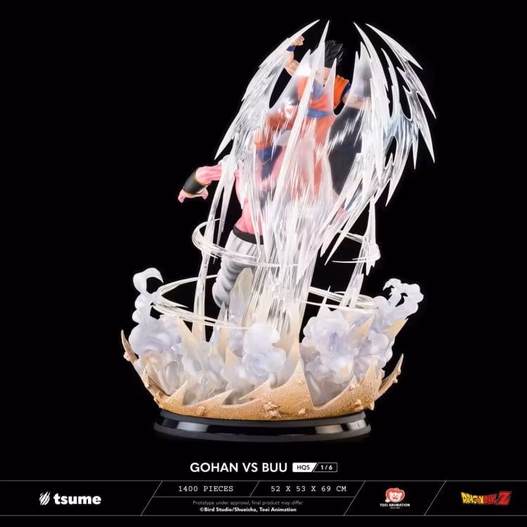 Dragon Ball Z HQS Gohan vs. Super Buu 1/6 Scale Limited Edition Statue