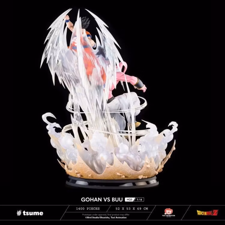 Dragon Ball Z HQS Gohan vs. Super Buu 1/6 Scale Limited Edition Statue