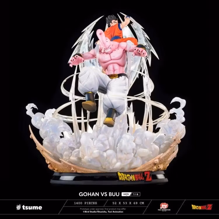 Dragon Ball Z HQS Gohan vs. Super Buu 1/6 Scale Limited Edition Statue