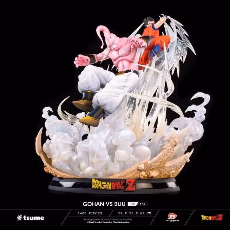 Dragon Ball Z HQS Gohan vs. Super Buu 1/6 Scale Limited Edition Statue