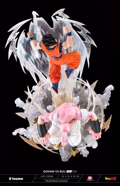 Dragon Ball Z HQS Gohan vs. Super Buu 1/6 Scale Limited Edition Statue