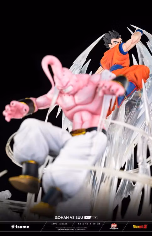 Dragon Ball Z HQS Gohan vs. Super Buu 1/6 Scale Limited Edition Statue
