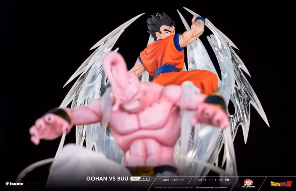 Dragon Ball Z HQS Gohan vs. Super Buu 1/6 Scale Limited Edition Statue