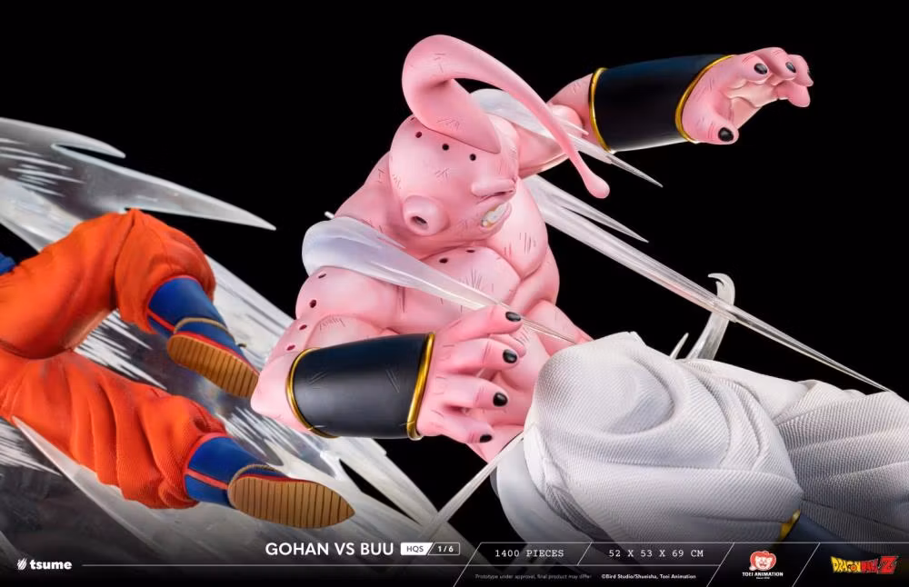Dragon Ball Z HQS Gohan vs. Super Buu 1/6 Scale Limited Edition Statue