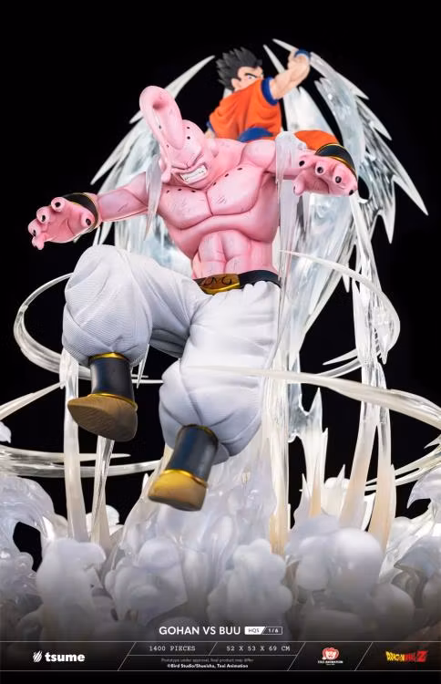 Dragon Ball Z HQS Gohan vs. Super Buu 1/6 Scale Limited Edition Statue