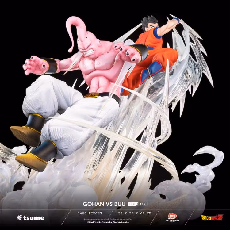 Dragon Ball Z HQS Gohan vs. Super Buu 1/6 Scale Limited Edition Statue