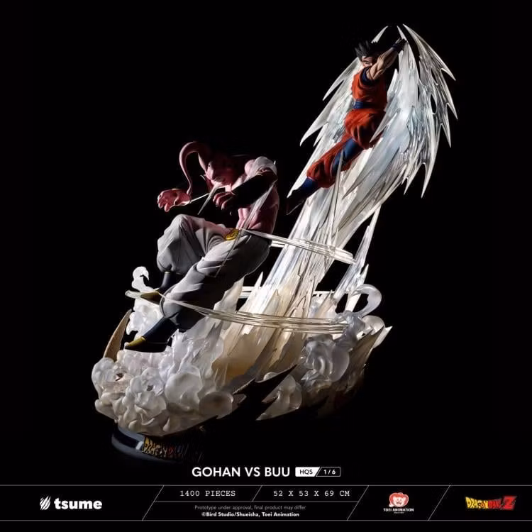 Dragon Ball Z HQS Gohan vs. Super Buu 1/6 Scale Limited Edition Statue