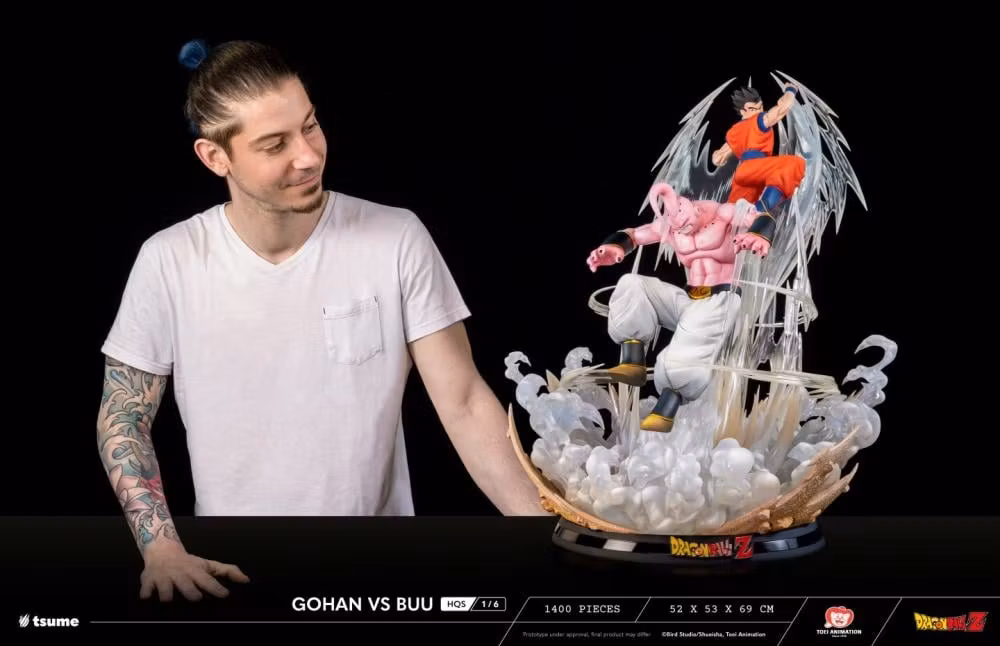 Dragon Ball Z HQS Gohan vs. Super Buu 1/6 Scale Limited Edition Statue