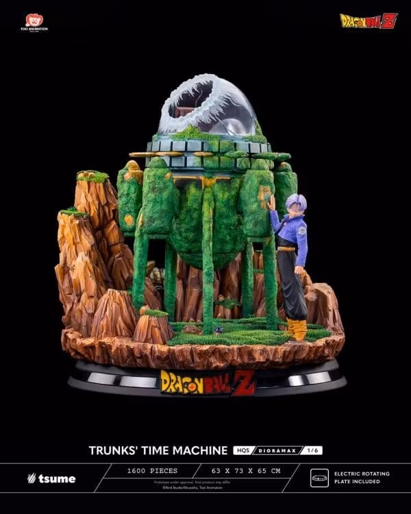 Dragon Ball Z HQS Dioramax Trunks' Time Machine 1/6 Scale Limited Edition Statue