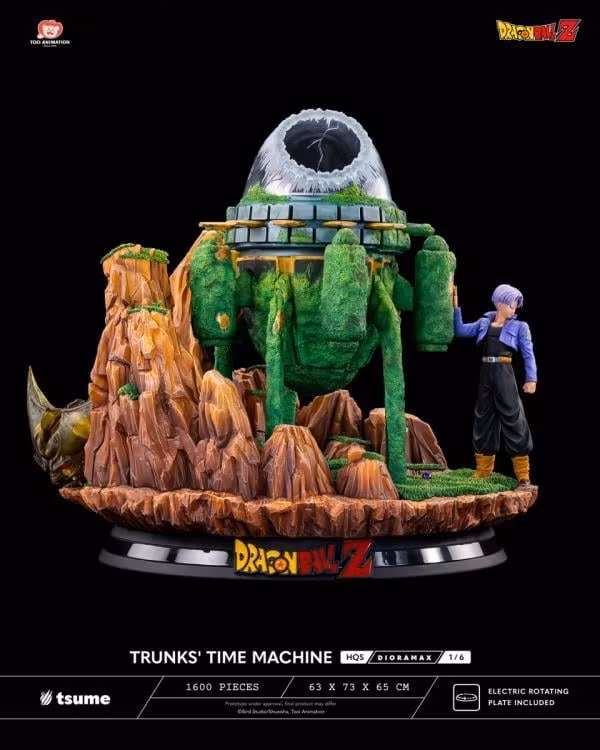 Dragon Ball Z HQS Dioramax Trunks' Time Machine 1/6 Scale Limited Edition Statue