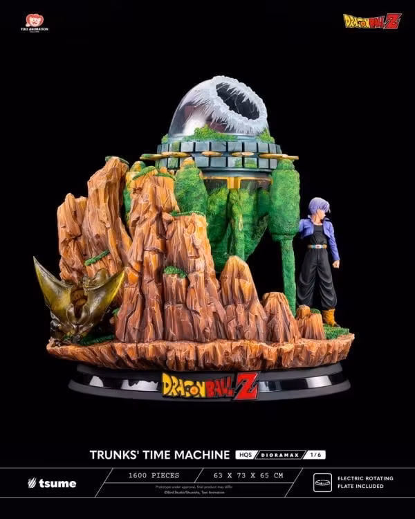 Dragon Ball Z HQS Dioramax Trunks' Time Machine 1/6 Scale Limited Edition Statue