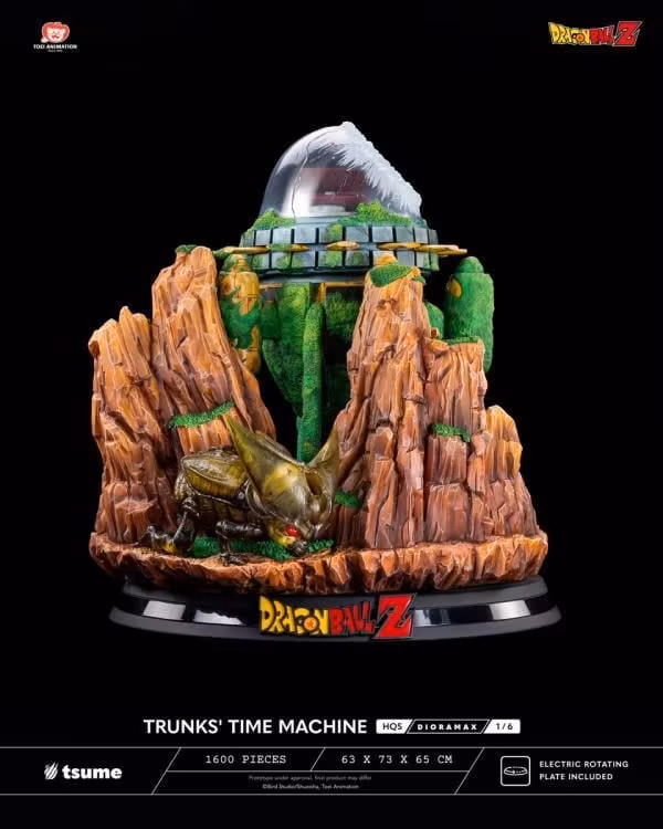 Dragon Ball Z HQS Dioramax Trunks' Time Machine 1/6 Scale Limited Edition Statue