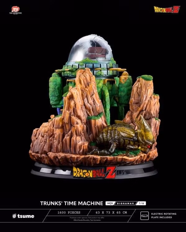 Dragon Ball Z HQS Dioramax Trunks' Time Machine 1/6 Scale Limited Edition Statue