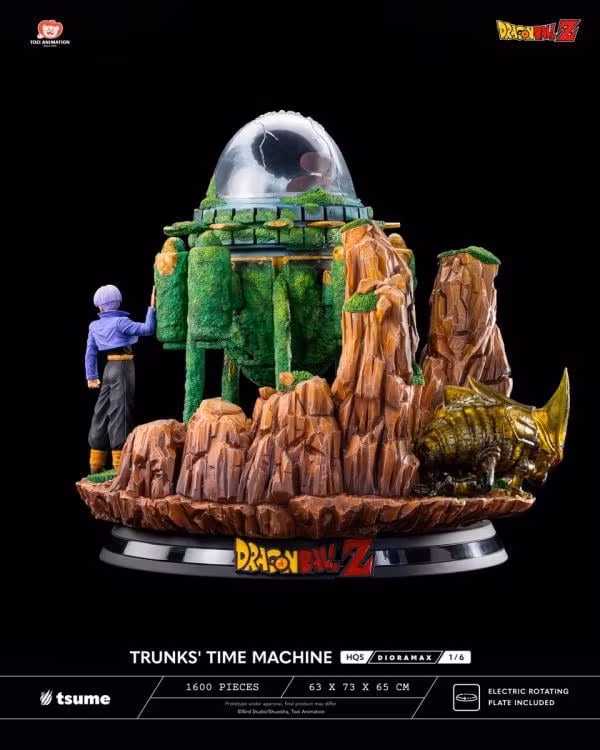 Dragon Ball Z HQS Dioramax Trunks' Time Machine 1/6 Scale Limited Edition Statue