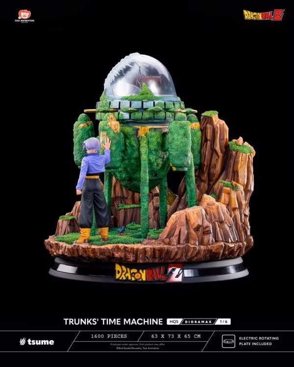 Dragon Ball Z HQS Dioramax Trunks' Time Machine 1/6 Scale Limited Edition Statue