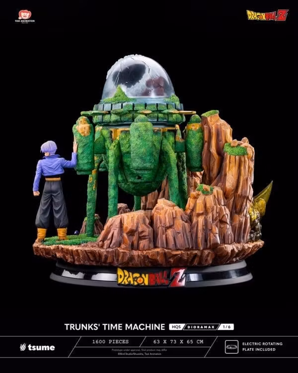 Dragon Ball Z HQS Dioramax Trunks' Time Machine 1/6 Scale Limited Edition Statue