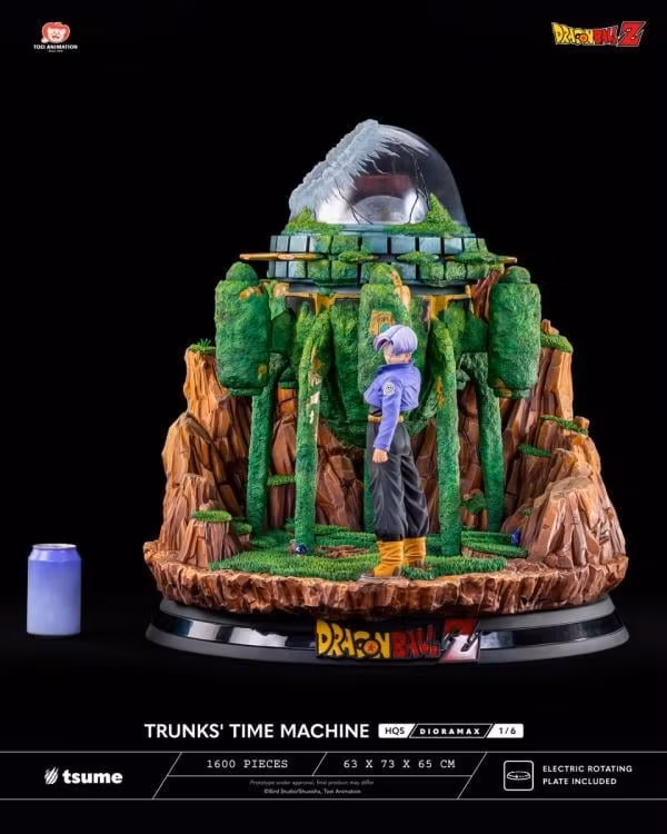 Dragon Ball Z HQS Dioramax Trunks' Time Machine 1/6 Scale Limited Edition Statue