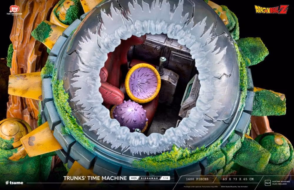 Dragon Ball Z HQS Dioramax Trunks' Time Machine 1/6 Scale Limited Edition Statue