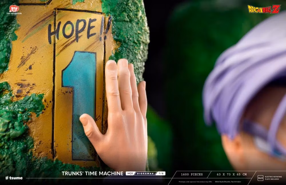 Dragon Ball Z HQS Dioramax Trunks' Time Machine 1/6 Scale Limited Edition Statue