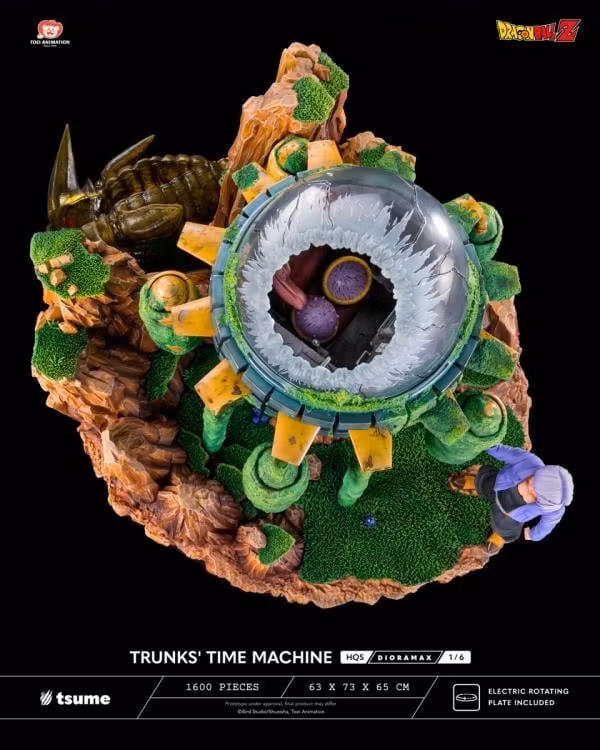 Dragon Ball Z HQS Dioramax Trunks' Time Machine 1/6 Scale Limited Edition Statue