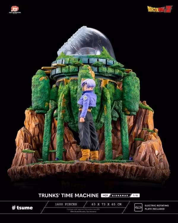 Dragon Ball Z HQS Dioramax Trunks' Time Machine 1/6 Scale Limited Edition Statue