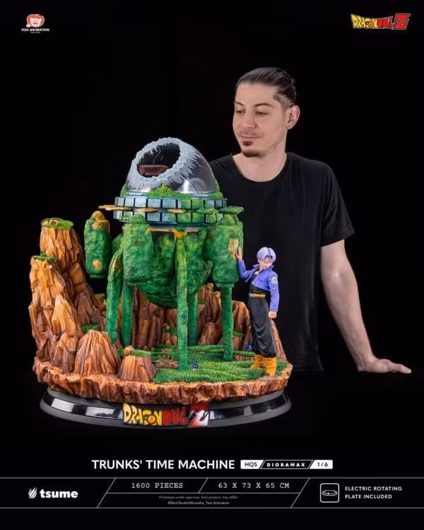 Dragon Ball Z HQS Dioramax Trunks' Time Machine 1/6 Scale Limited Edition Statue