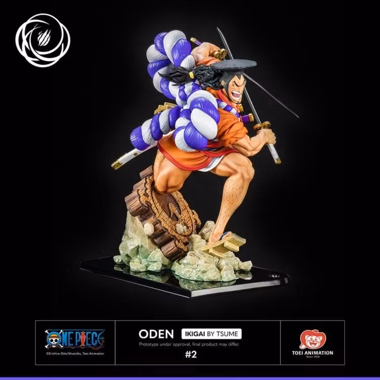 One Piece Ikigai #2 Kozuki Oden (Wano Ver.) 1/6 Scale Statue