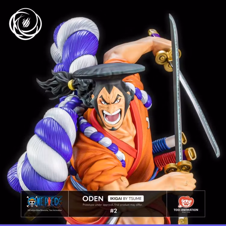 One Piece Ikigai #2 Kozuki Oden (Wano Ver.) 1/6 Scale Statue