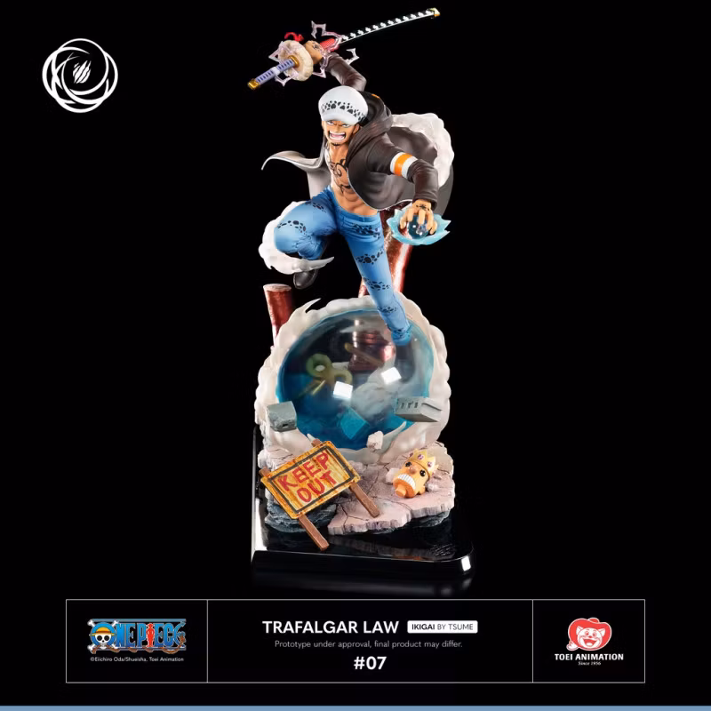 One Piece Ikigai Trafalgar Law 1/6 Scale Limited Edition Statue
