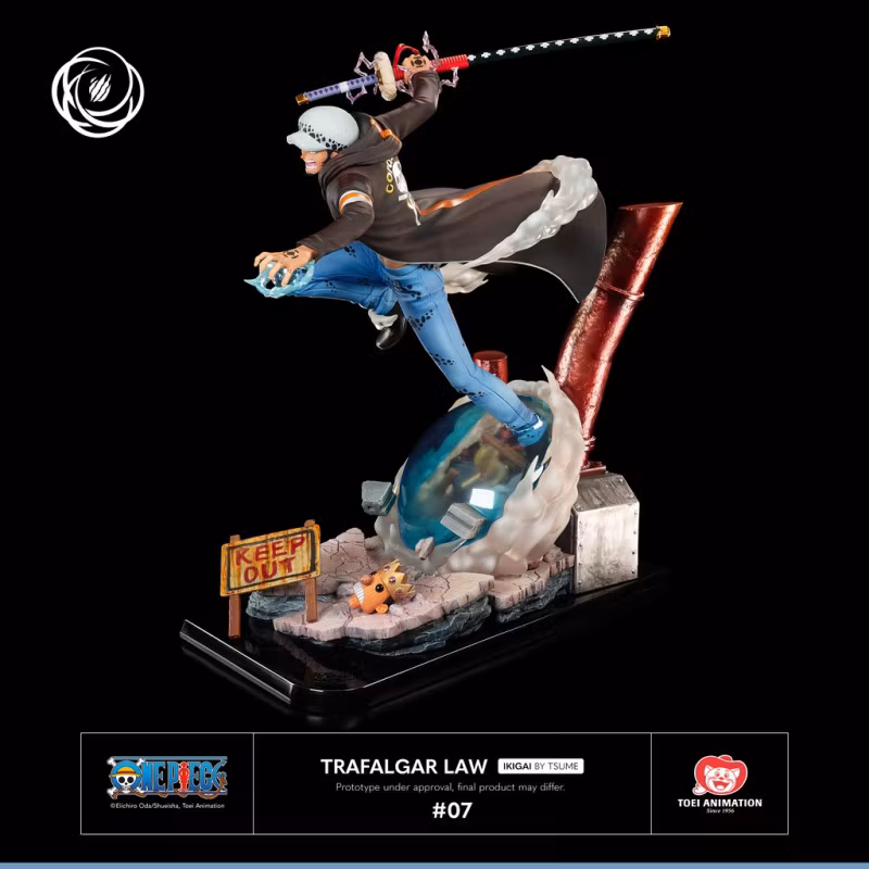 One Piece Ikigai Trafalgar Law 1/6 Scale Limited Edition Statue