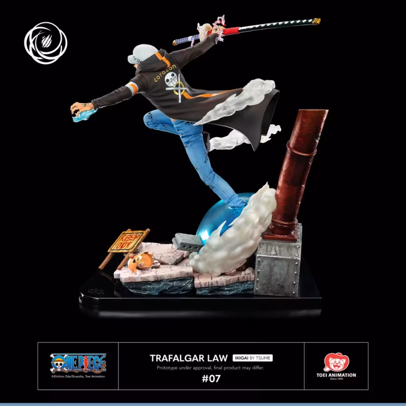 One Piece Ikigai Trafalgar Law 1/6 Scale Limited Edition Statue
