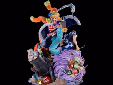 One Piece HQS Dioramax Buggy the Clown 1/4 Scale Limited Edition Statue