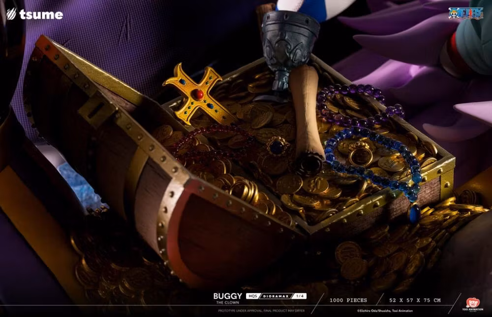 One Piece HQS Dioramax Buggy the Clown 1/4 Scale Limited Edition Statue