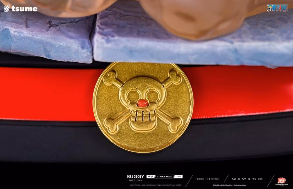 One Piece HQS Dioramax Buggy the Clown 1/4 Scale Limited Edition Statue