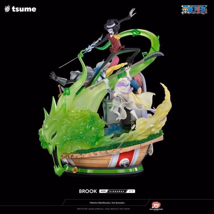 One Piece HQS Dioramax Brook 1/7 Scale Limited Edition Statue